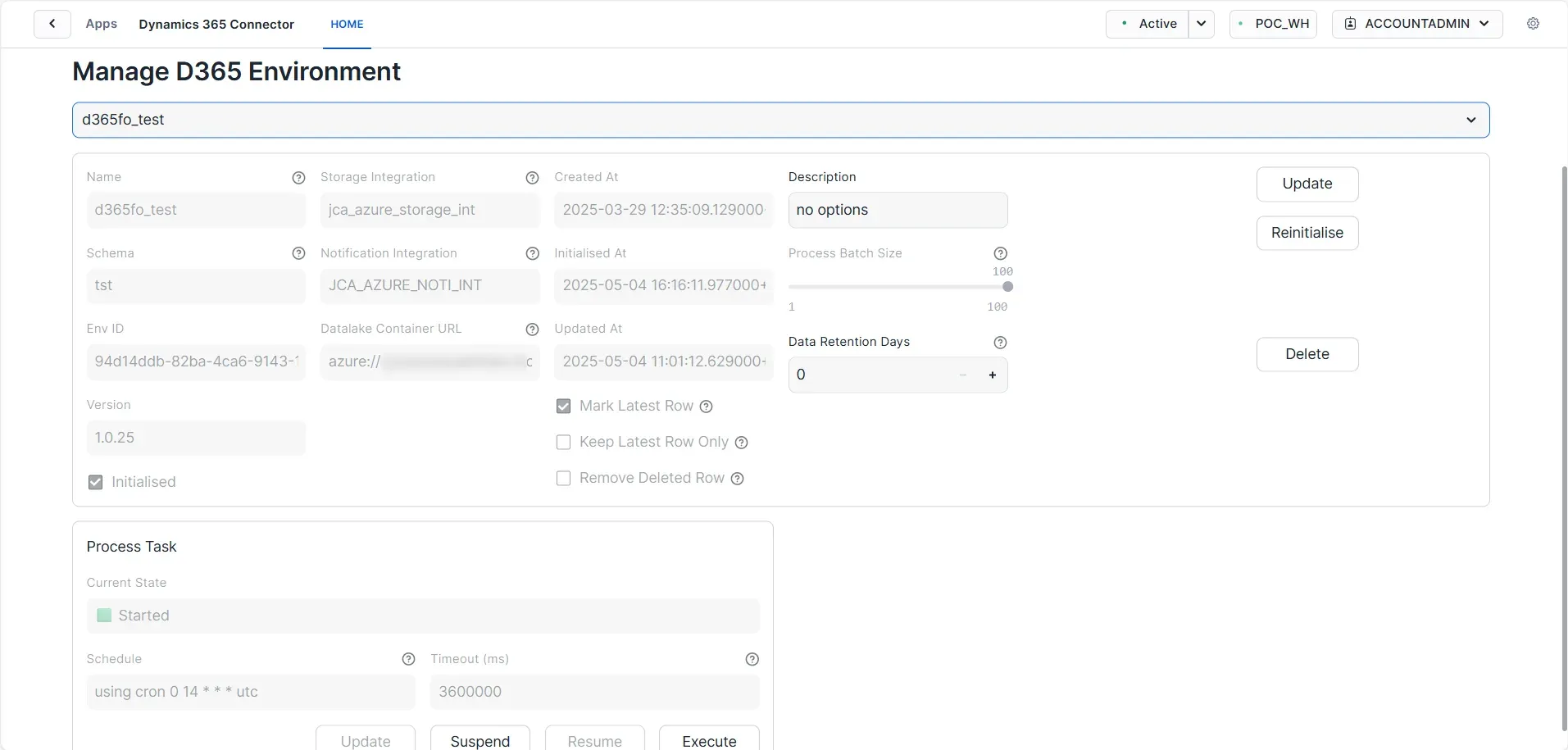 Manage UI Screenshot